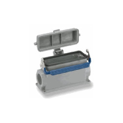 Embase en saillie 24B, Aluminium moulé sous pression, IP65, Sortie horizontale, PG29
